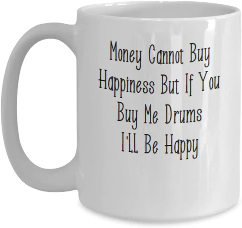 Забавная кофейная кружка кружка-барабан нельзя покупать счастья чайная чашка
