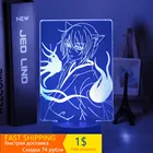 Светодиодный ночник с рисунком аниме, лампа для украшения дома, ночник, акриловый 3d светильник, аниме Kamisama Love Tomoe светильник