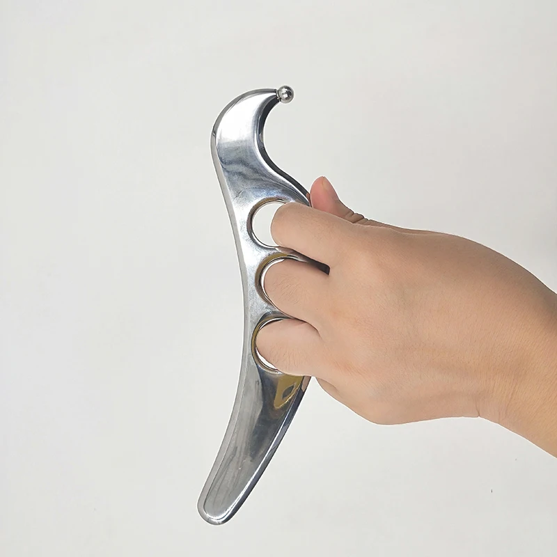 Массажер гуаша из нержавеющей стали 304 скребок для Массажа Гуаша массажер