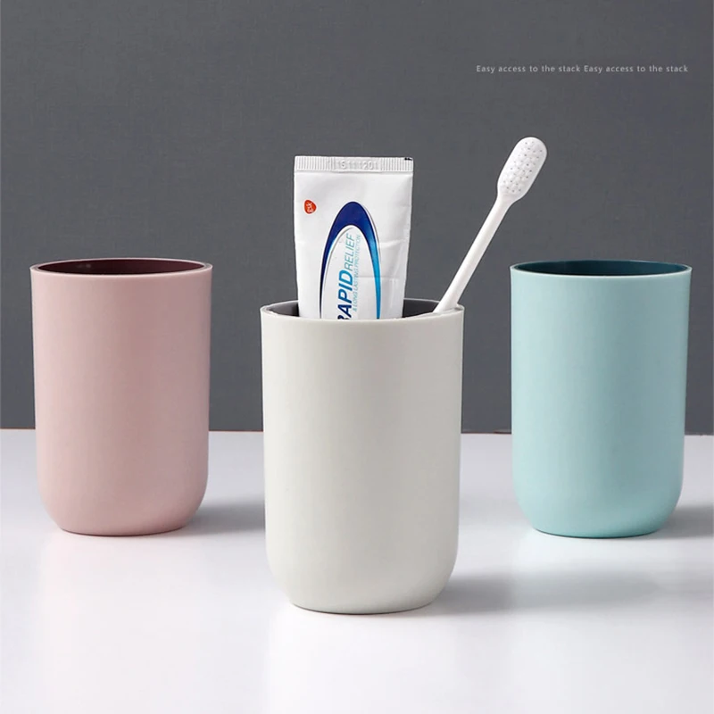 Чашка для зубной щетки в ванную комнату простой дизайн держатель