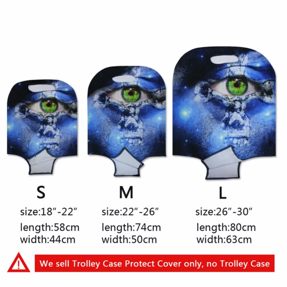 KOKO CAT Luggage Protective Cover Cute Dog Print Travel Accessories Women Men 18-30 Inch Suitcase Cover Trolley Case Cover