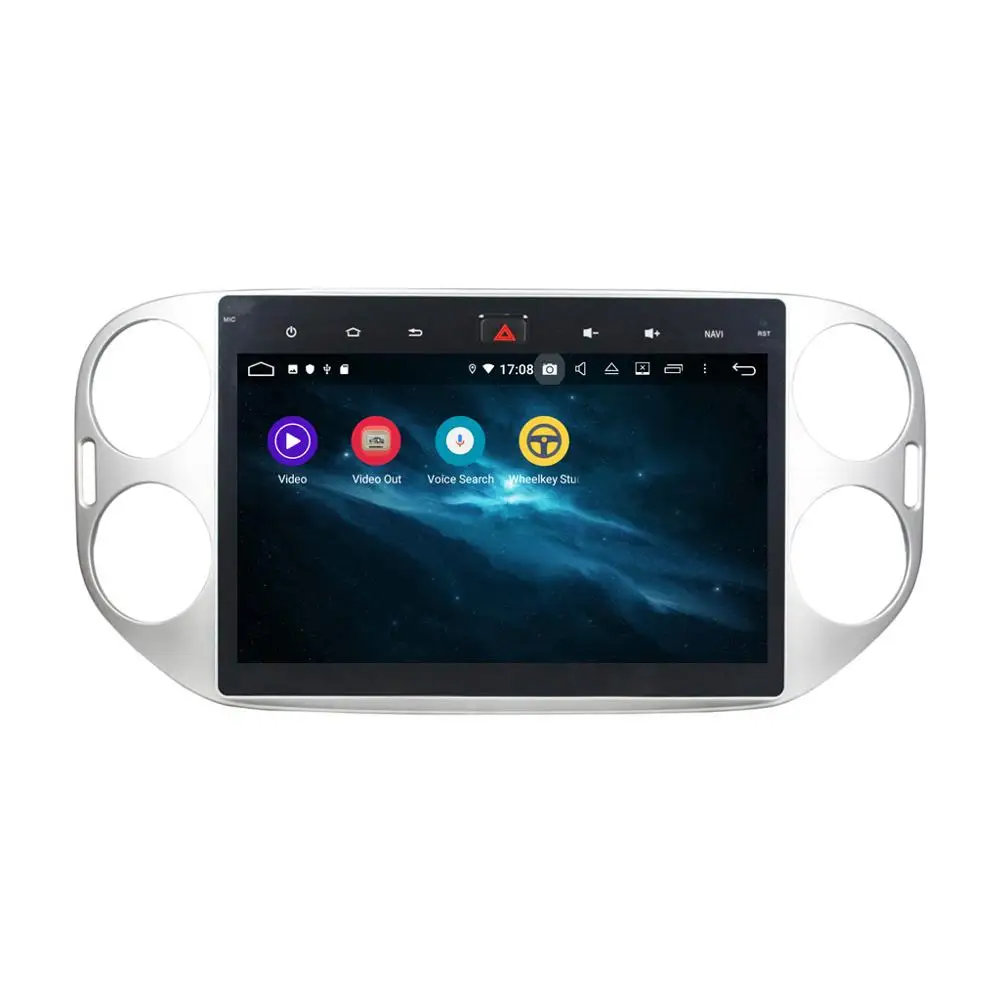 Android 9 4 Гб ram Автомобильный gps автомобильный dvd плеер с навигацией плеер для Volkswagen VW Tiguan 2010 2011- лента мультимедиа плеер блок