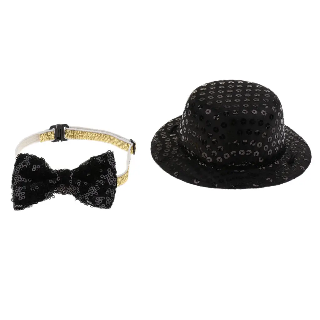 

Cute, Adorable, Sweet, Special Hat Elastic Bow Tie Bowknot For Pet Dog & Cat