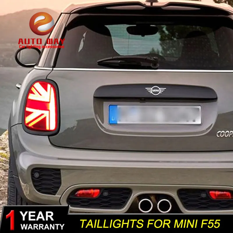 Чехол для стайлинга автомобиля BMW MINI F55 F56 F57 2014-2016 светодиодные задние фонари