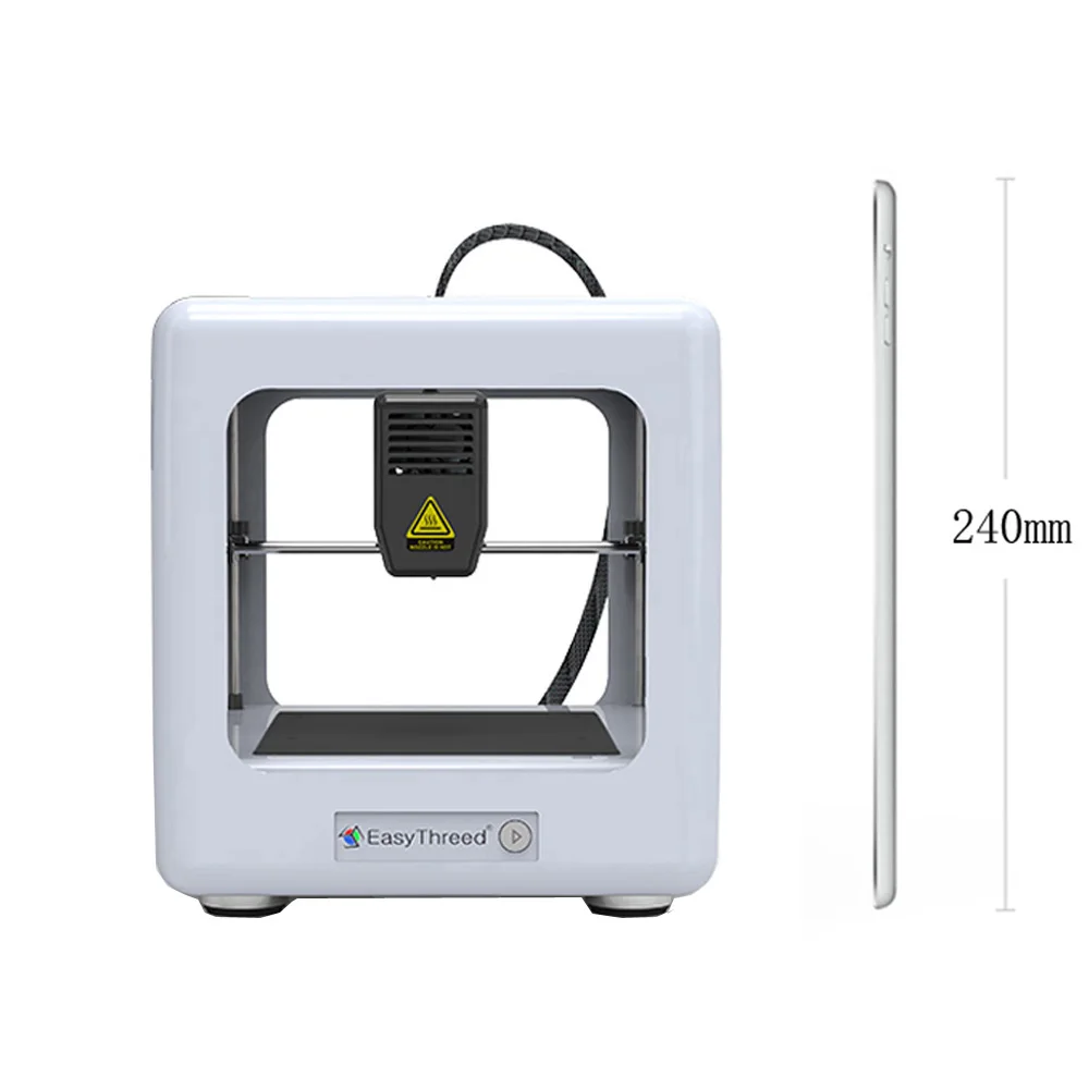 EasyThreed Nano 3d принтер портативный мини обучающий DIY комплект принтер Impressora 3D для детей 3d принтер Рождественский подарок