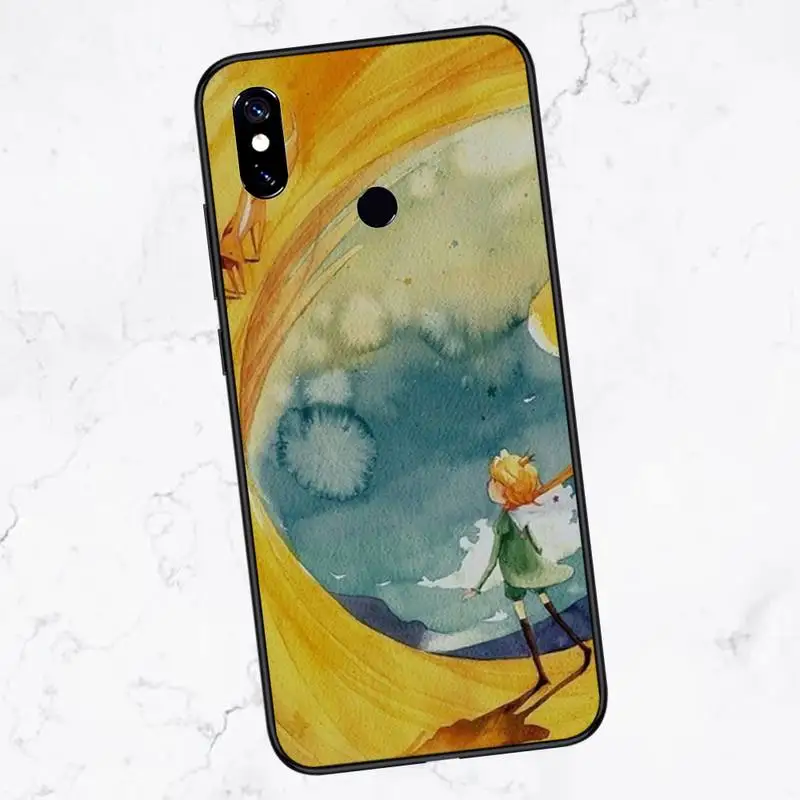

Cartoon Little Prince Lovely earth space Phone Case For Xiaomi Redmi 7 8 9t a3Pro 9se k20 mi8 max3 lite 9 note 9s 10 pro