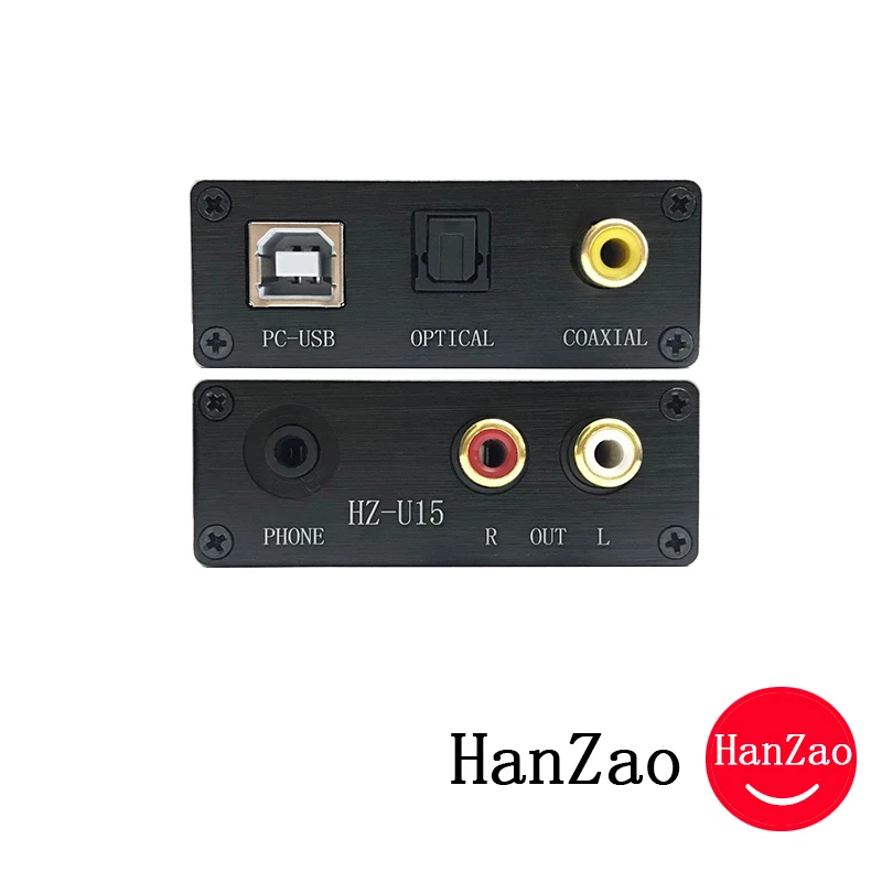 HanZao PCM2704 компьютерная звуковая карта dac USB вход синхронный выход Оптическое