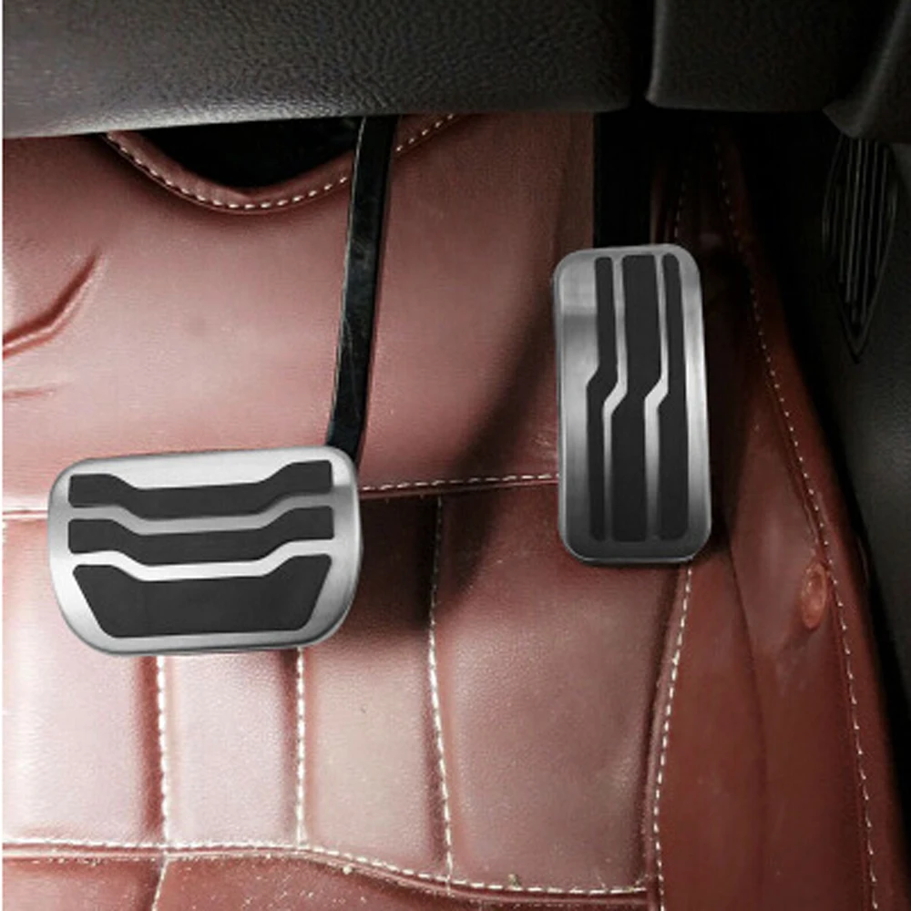 Накладки из нержавеющей стали для автомобильных педалей накладки на педали Ford