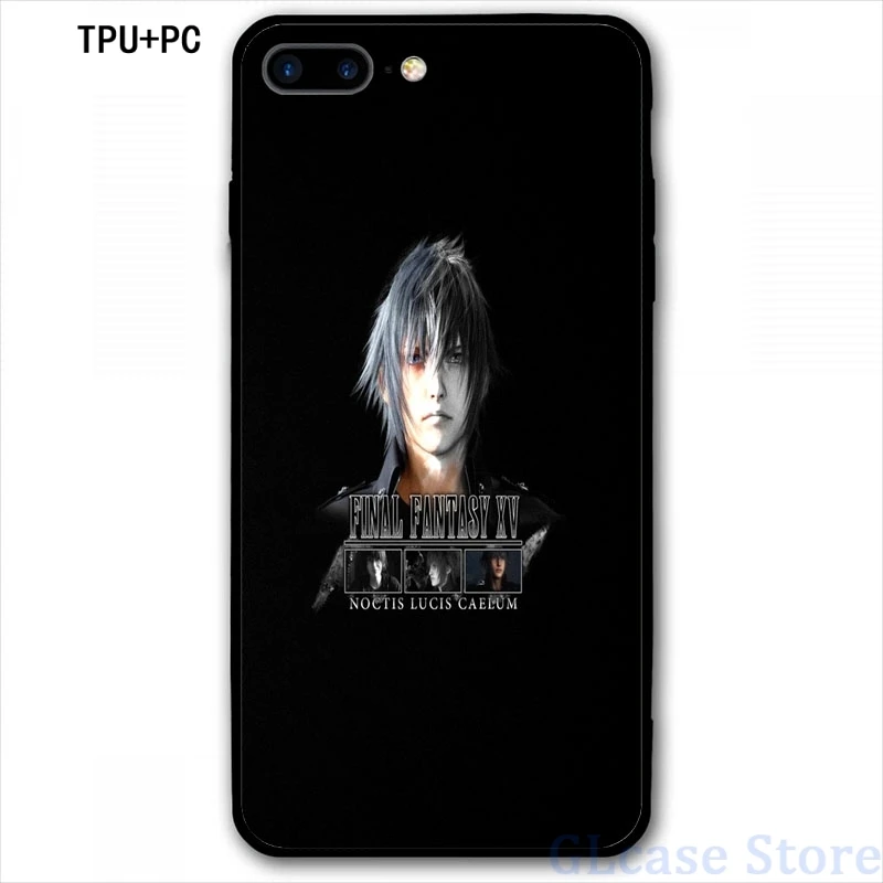 FINAL FANTASY XV - NOCTIS Phone Case For iPhone 12 Pro 11 X XR XS Max 8 7 6 6s Plus 5s Soft TPU Glass Back Cover | Мобильные