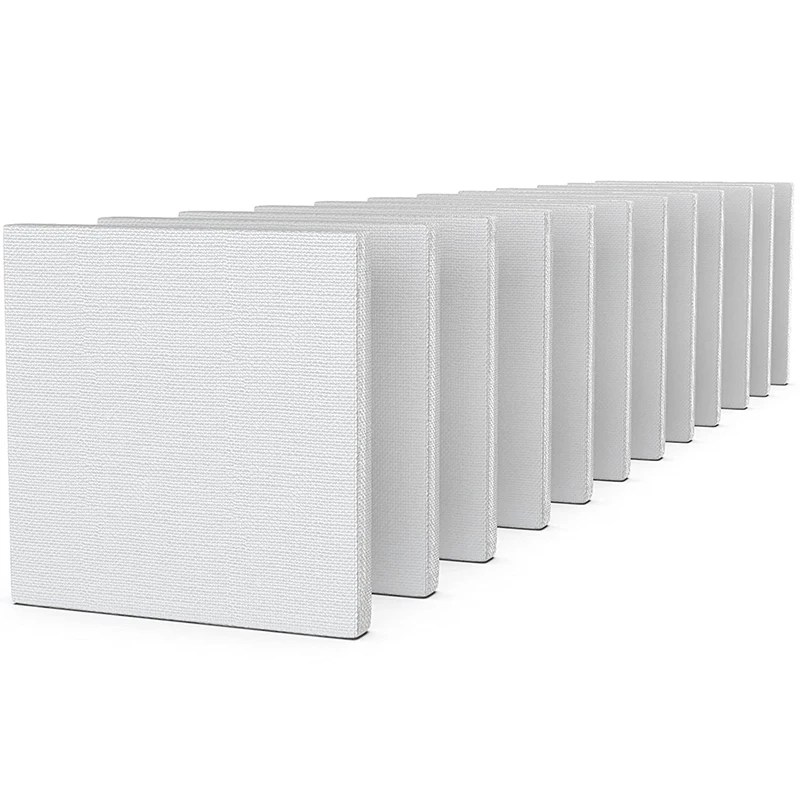 12 шт. белые пустые художественные доски мини растягивающаяся художественная