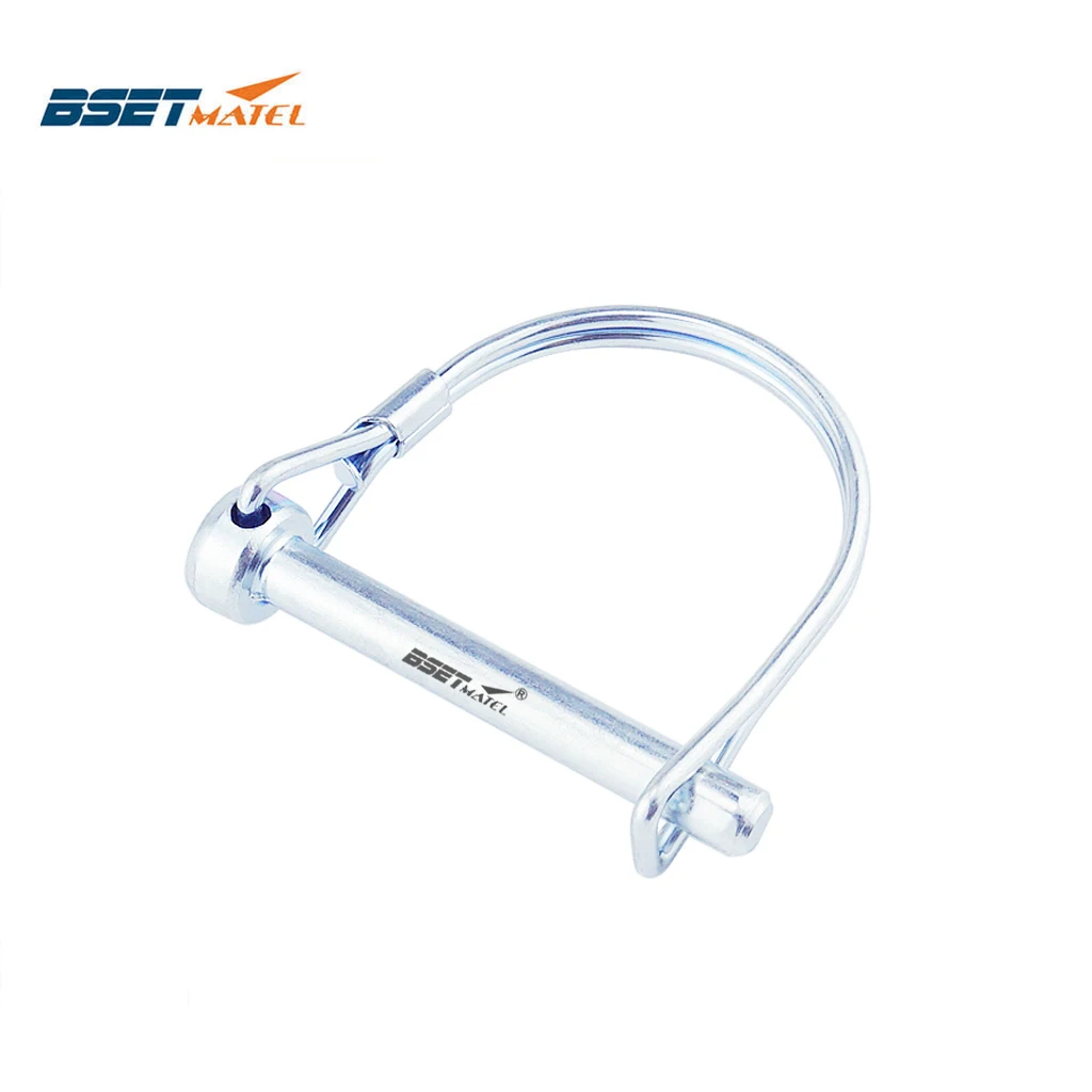 Пружинный штифт из углеродистой стали предохранительный вала с круглой аркой