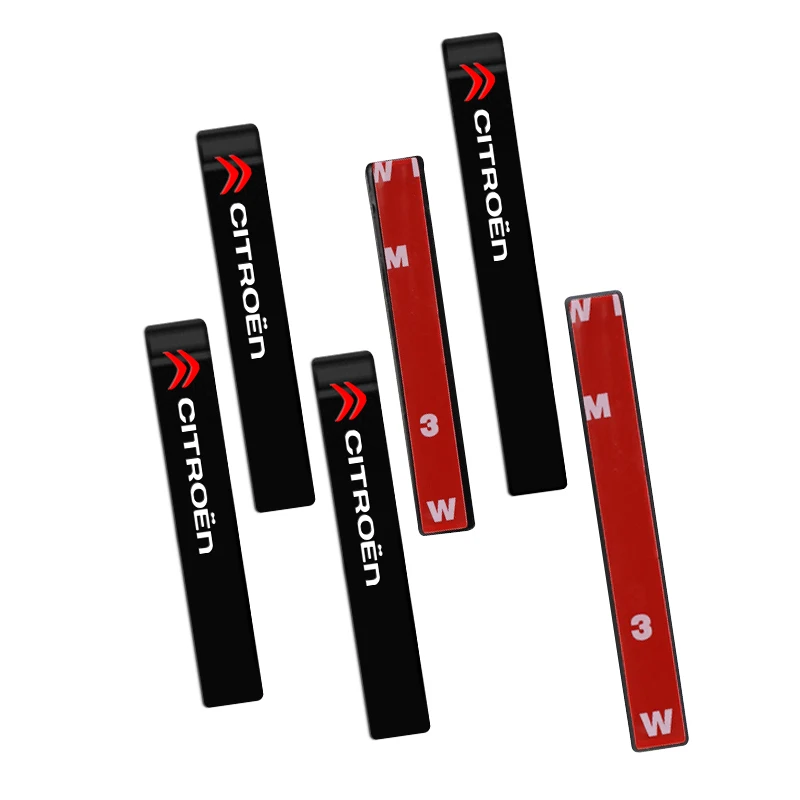 Резиновая защитная полоска-наклейка для предотвращения столкновений двери, края и зеркал заднего вида автомобиля Citroen C3 C4 C5 C2 Grand.