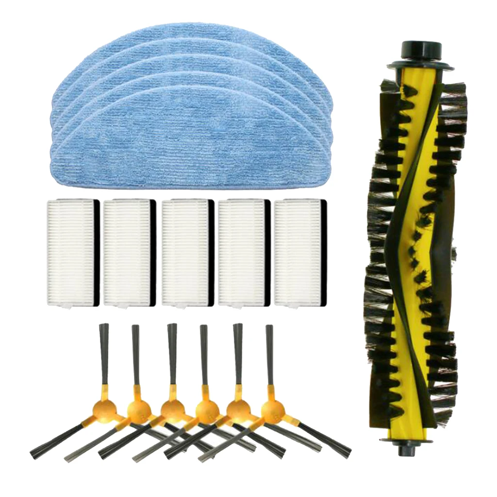 

Side Brushes Filter Roller Brush Set For X500 Vacuum Cleaner Parts