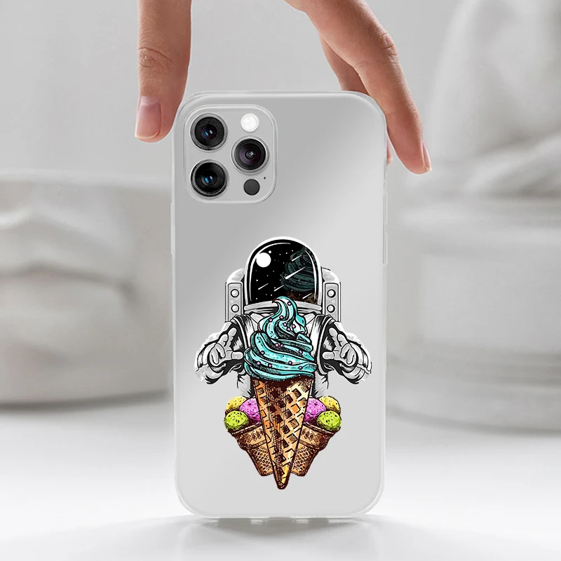 

Astronaut stunt performance pattern mobile phone case For Realmex7Pro OPPO reno 4pro f9 a9 2020 Prevention Back Cover