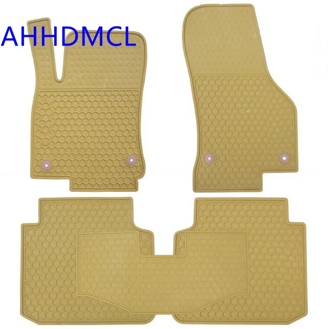 

Автомобильные резиновые коврики, Противоскользящие коврики, коврики для ног, коврики под заказ для Magotan 2017 2018, левый руль