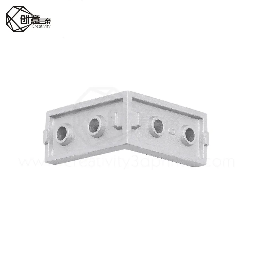 2040 Угловые алюминиевые 20x40 L соединитель кронштейн крепеж подходит для