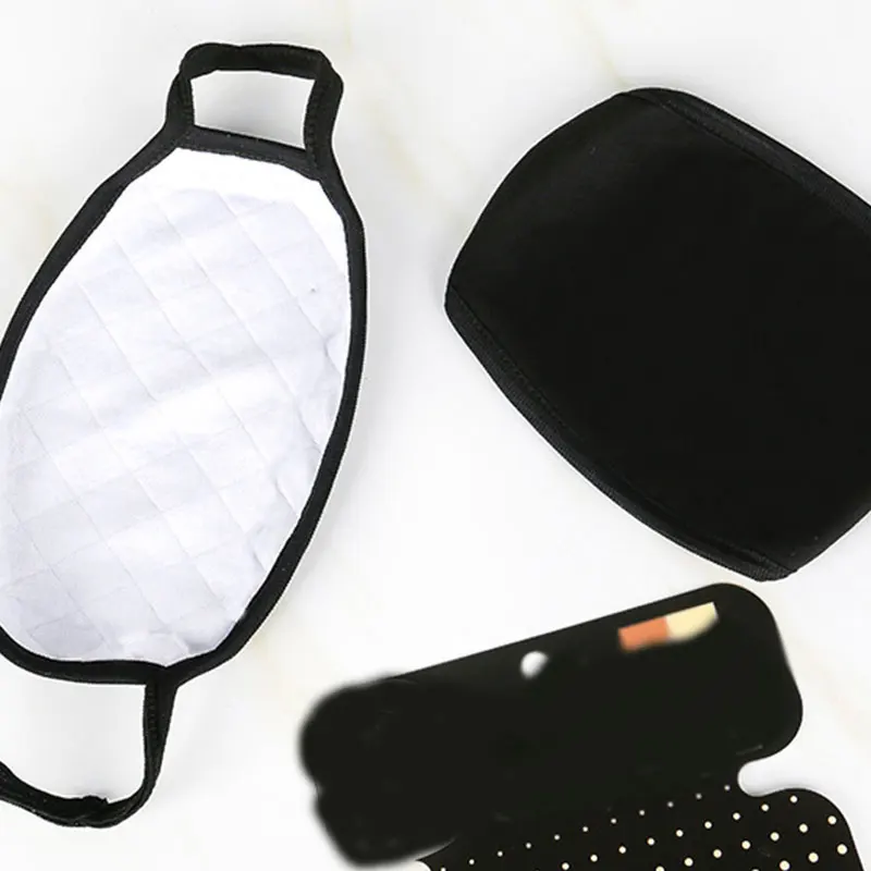 Унисекс ветрозащитная теплая маска для лица простые черные маски удобные