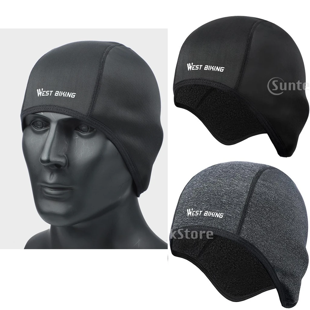 

Cycling Caps Cycling Helmet Warm Liner Motorcycle MTB Mountain Bike Winter Helmet Liner Skull Cap Padding for Men Women
