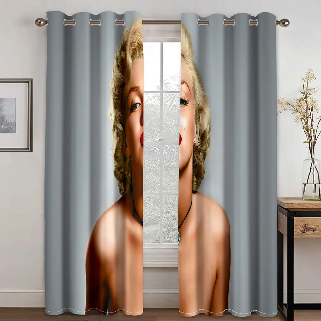 

Beautiful Photo Fashion Customized 3D Curtains personality beauty curtains modern living room curtains