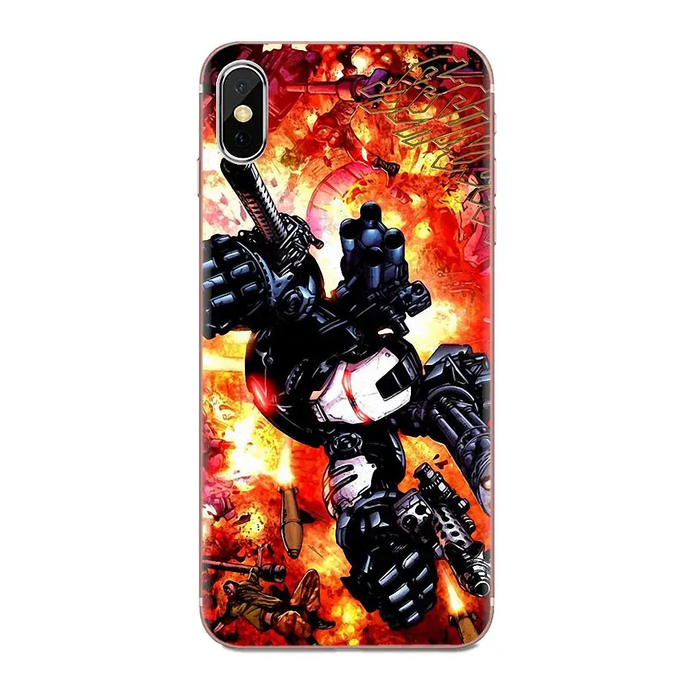 Робот War Machine для huawei P7 P8 P9 P10 P20 P30 Lite Mini Plus Pro Y9 Prime P Smart Z 2018 2019 Мягкий ТПУ
