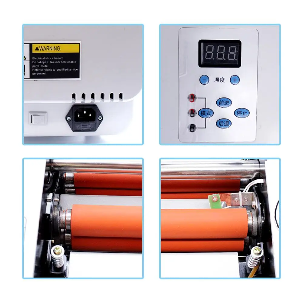 RM 358 ламинатор горячего рулона тепловой Ширина 38 мм|Оберточные машины| |