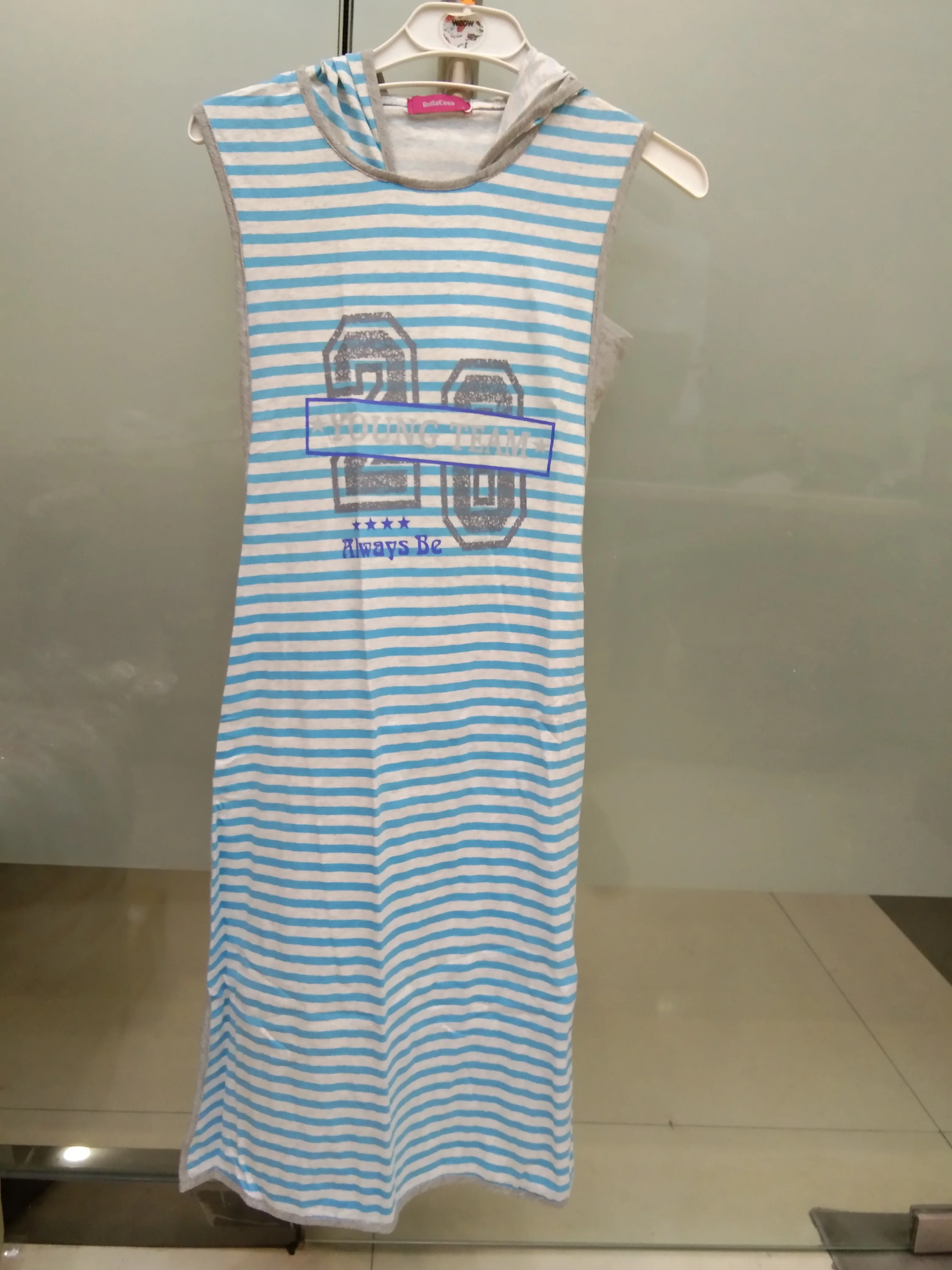 Женская хлопковая ночная рубашка Yusano Повседневная Ночная без рукавов с