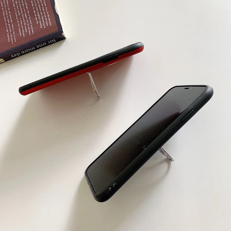 Чехол Floop для iPhone 11 Pro XR X XS Max 7 8 6s Plus чехол с петлей пальцев подставкой 2 в 1 жесткий