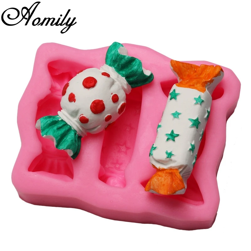 Aomily большой размер форма конфет силиконовая для торта помадка пудинг шоколадное