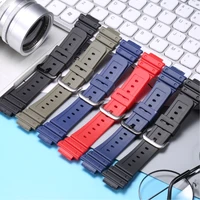 resin strap pin buckle watch accessories for casio g shock dw5600 6900 gw 5000 m5610 sports waterproof silicone strap mens ladi