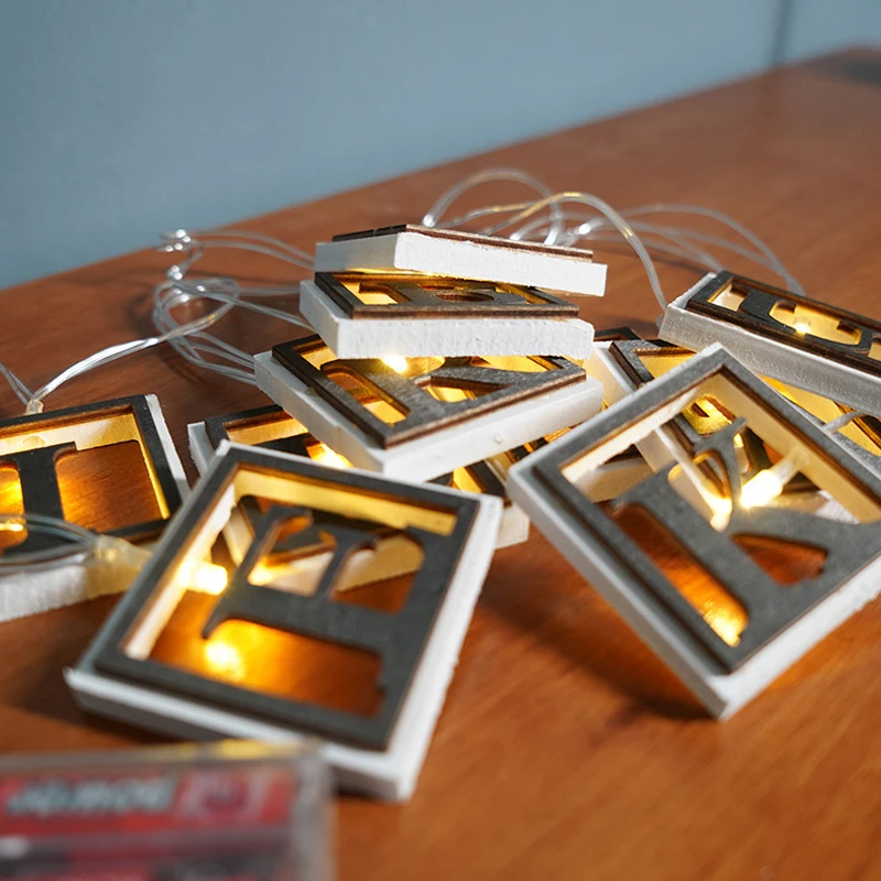 

Lights String EID MUBARAK Festival Lantern Warm Light Banner Garland For Ramadan Home Wall Hanging Ornaments Ramadan Kareem Gift