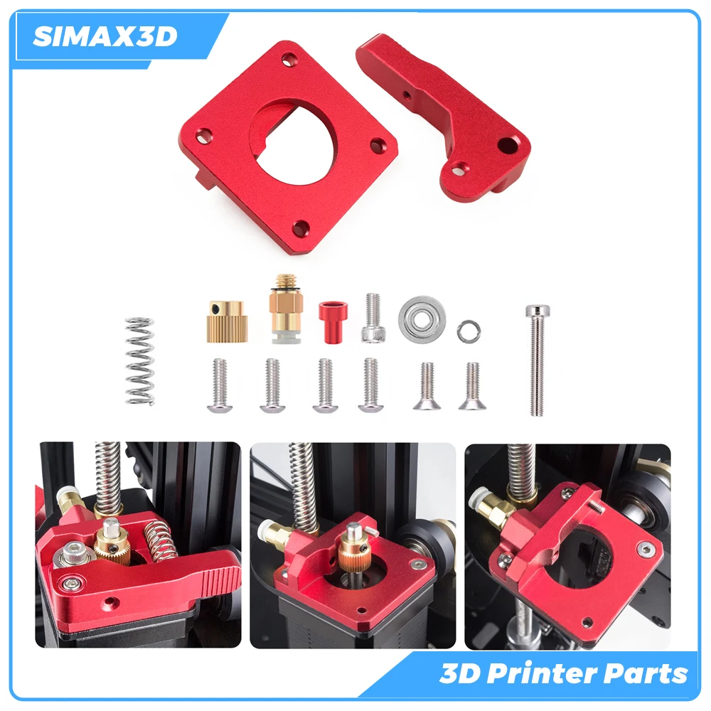 SIMAX3D 3D принтер запчасти комплект Алюминий MK8 экструдер для CR-10 CR-7 CR-8 блок