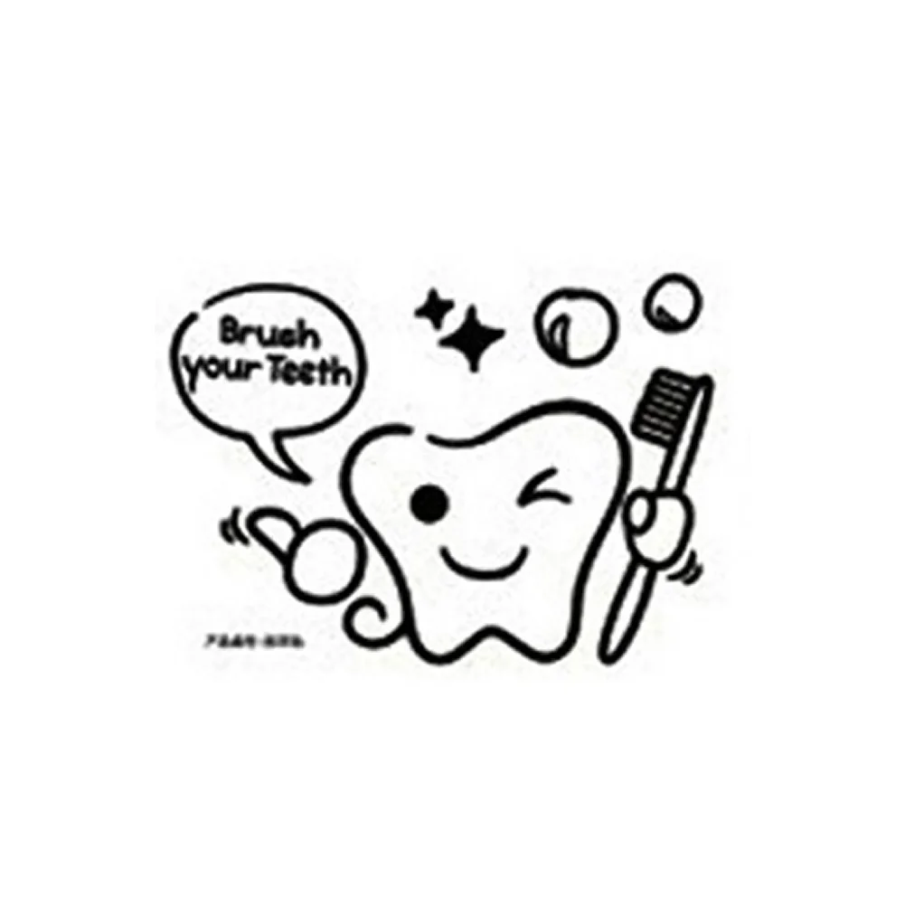 Детская стеклянная дверь для душа милая Водонепроницаемая Настенная Наклейка