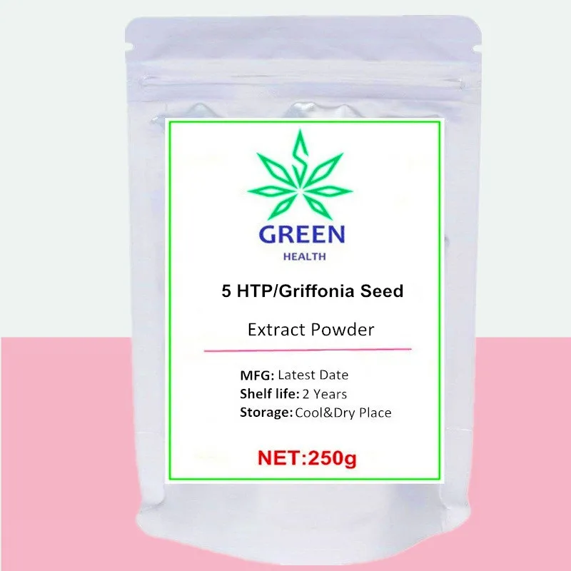 

5 HTP 99%-усилитель настроения, чистый и высококачественный экстракт семян грифонии в порошке