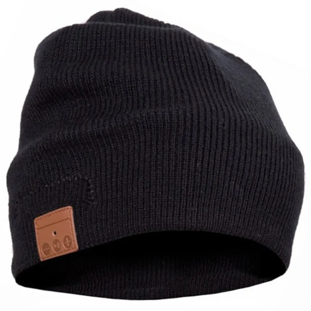 

Beanie Hat With Wireless Bluetooth-compatible Earphone Music Hat Winter Wireless Headphone Cap Headset With Mic Sport Hat