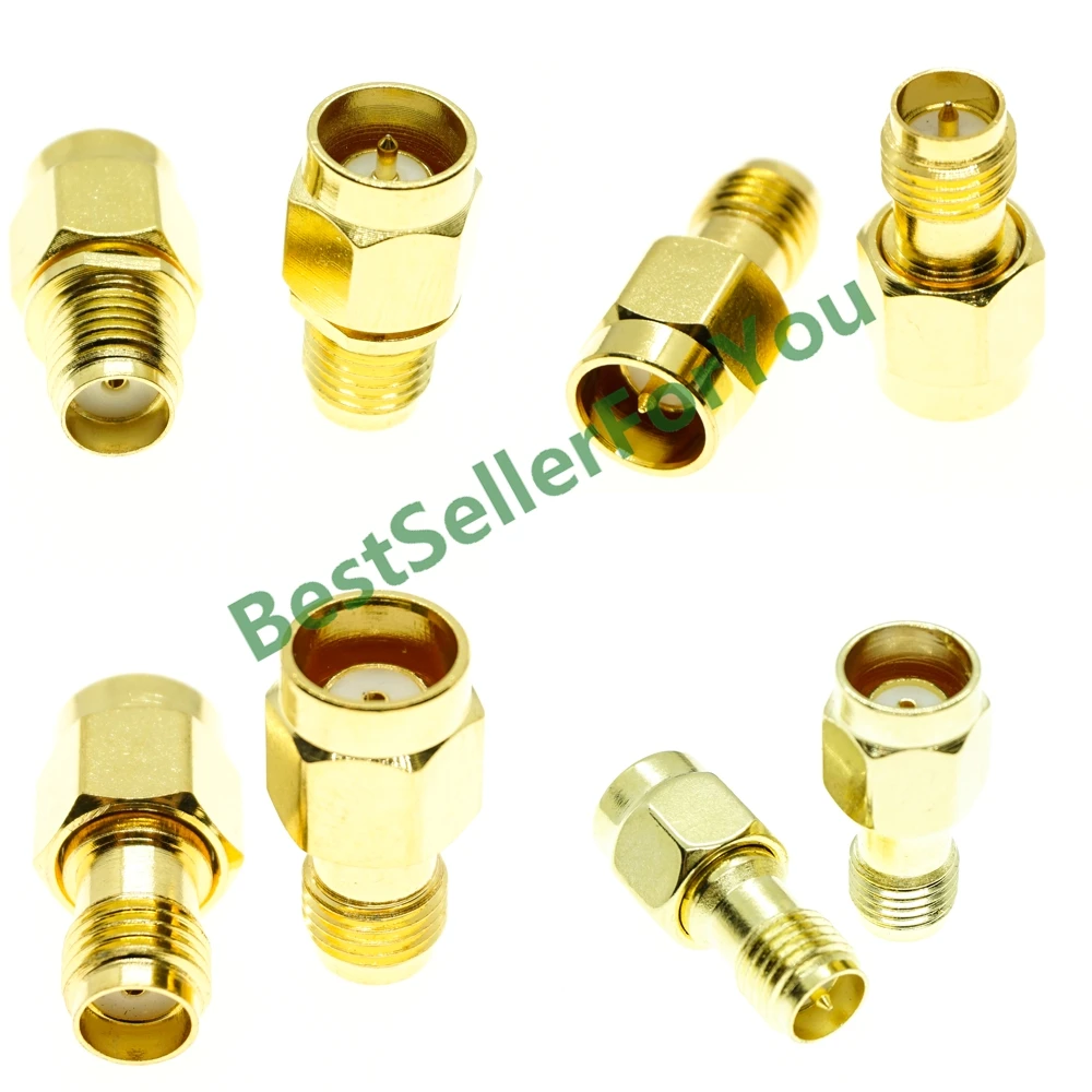 1 шт. SMA Male Female To Quick RPSMA MALE No Screw Push On RF Adapter | Обустройство дома