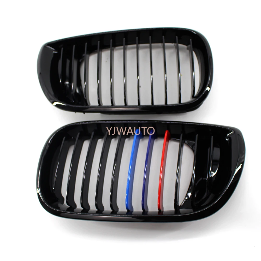 Racing Grills for BMW E46 Touring Saloon 4-Door 2002-2005 Front Kidney Grille Car Bumper Grill Styling Bonnet Hood