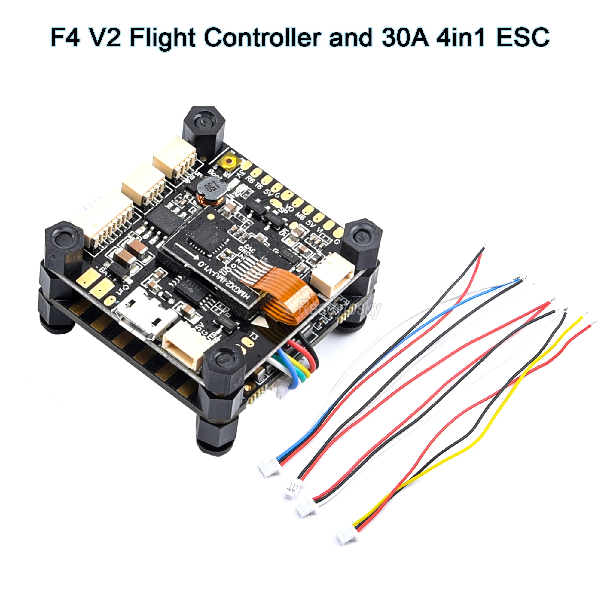 Control de vuelo 30A / 35A 4 en 1 ESC y F4 V3S V3 PRO, filtro de imagen integrado, OSD / F4 / F4 PRO V2, para Dron FPV RC-3