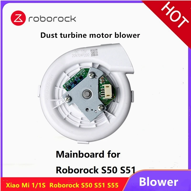 

Original XIAOMI Mi Robot SDJQR01RR Mijia 1s Roborock S50 S51 S52 S55 Ventilator Fan Motor Sweeping Vacuum Cleaner Parts