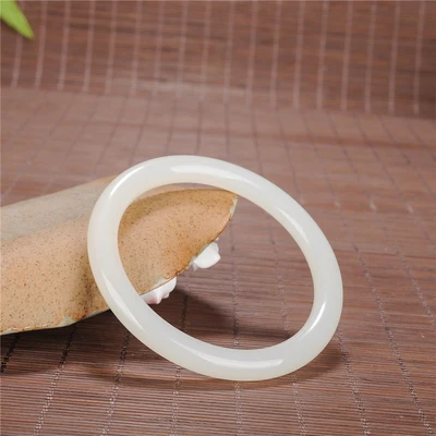 

(Hetian) нефрита круглого адвокатского сословия 54-64 мм браслет элегантное платье принцессы, ювелирное изделие, подарок для мамы и девушки