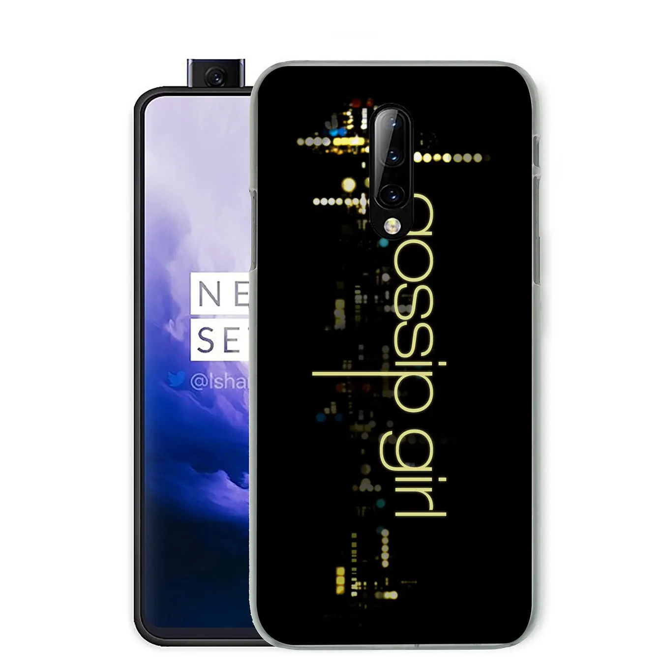 Красивый Сплетница жесткий пластиковый чехол для сотового телефона Oneplus 7 7T Pro 6 6T 5