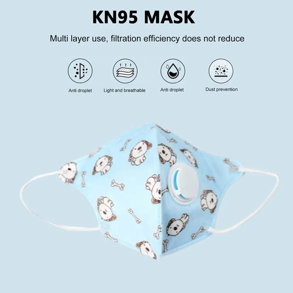 

50-500Pcs KN95 Face Masks Filtration Breathing Valve Respirator Mouth Protect Dustproof Anti Haze PM2.5 Disposable Mouth Caps