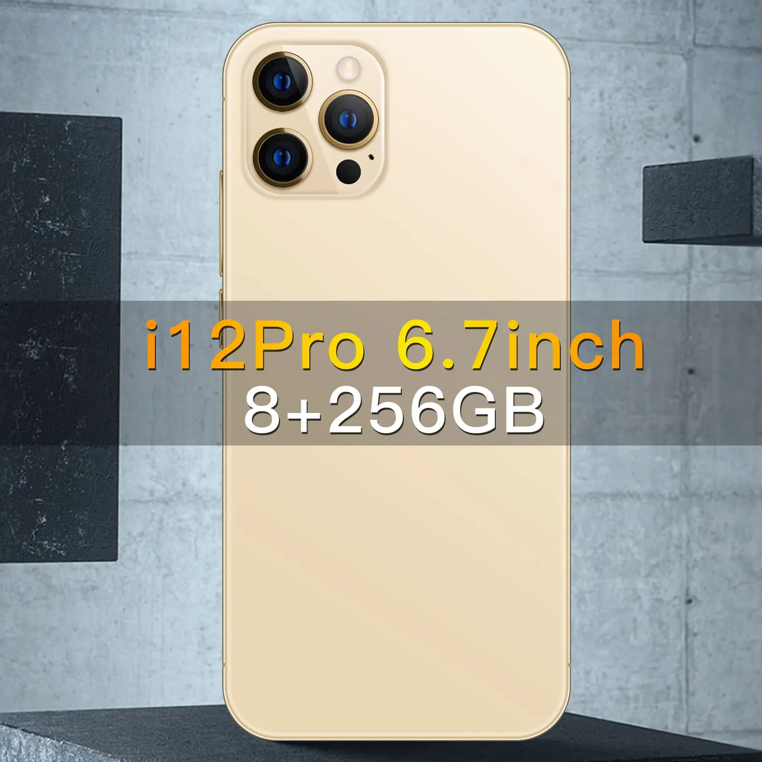 

i12 Pro Cellphones Global Version Dual SIM 6.7 Inch 6800mAh Android10.0 Mobile Phone 512GB Smartphones Cellular phones