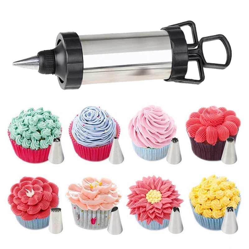 Шприц для глазирования торта со скребком шприцами | Дом и сад