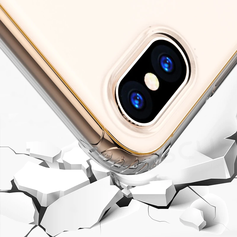 Для iPhone XR X 6S 6 7 8 Plus чехол для телефона 12 Mini 11 Pro XS Max 5S 5 SE противоударный мягкий