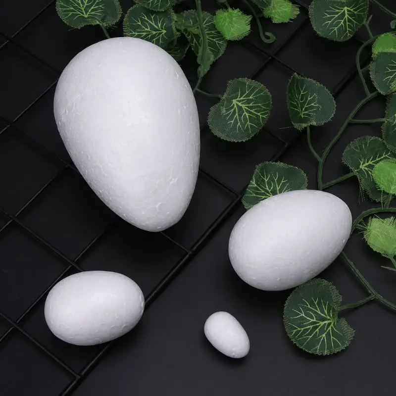 Яйцо модели мяча пенополистирол пенопласт для DIY пасхальные рождественские