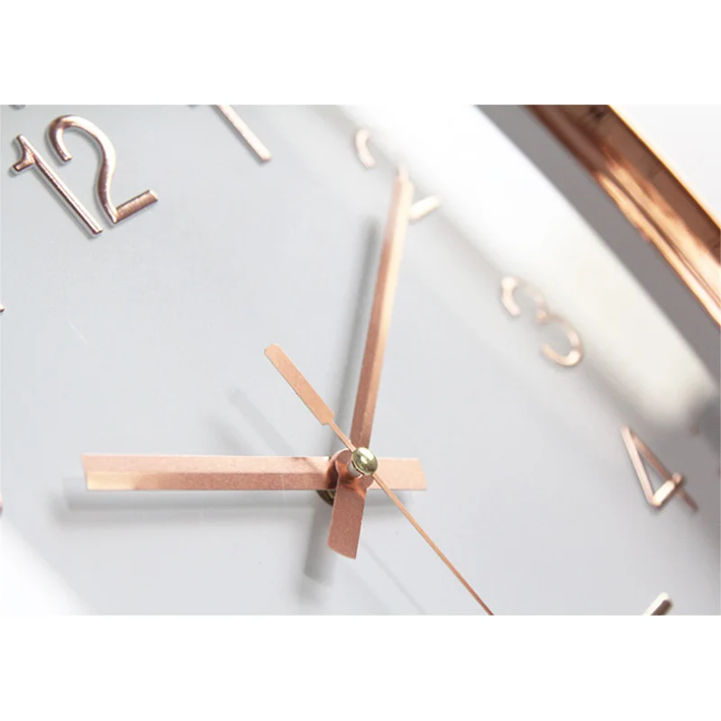 Часы настенные бесшумные в скандинавском стиле дизайнерские украшения из