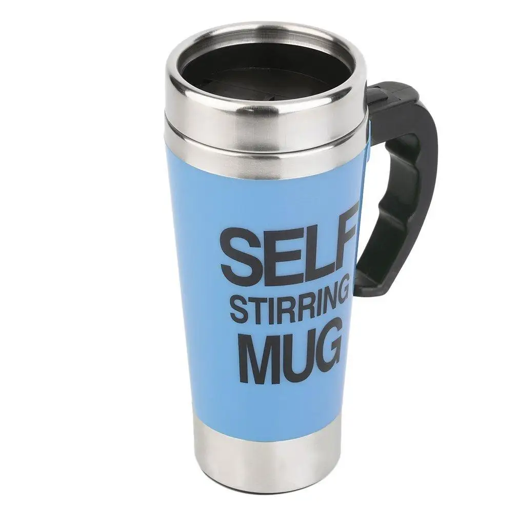 Нержавеющая ленивая Самостоятельная Перемешивание Кружка Авто Смешивание чай