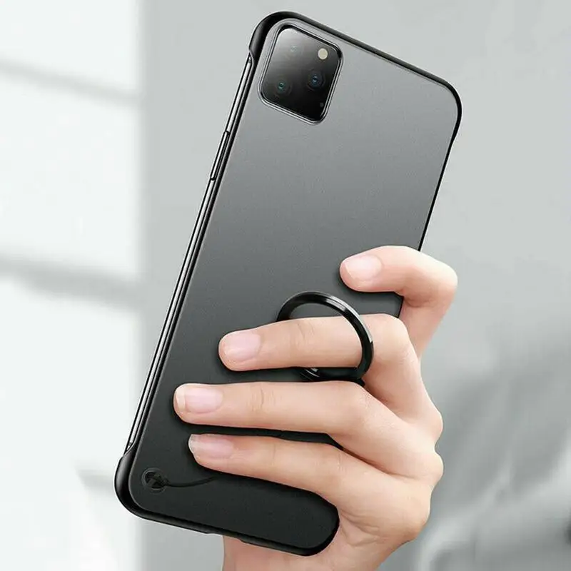 Бескаркасное прозрачное покрытие чехол для телефона iPhone Мода XS Ультра