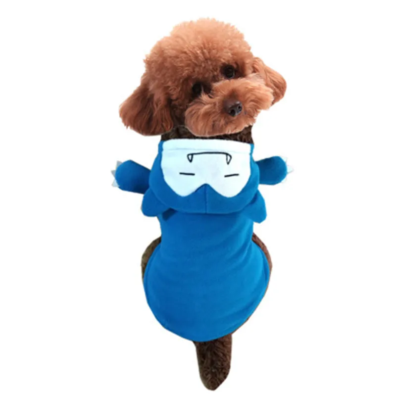 Новинка 2019 осенне зимний теплый смешной костюм для домашних животных модная