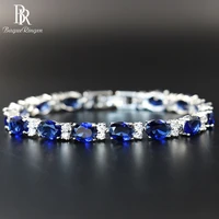 bague ringen fashion silver 925 jewelry geometry gemstones bracelet for women delicate sapphire female accessory for wedding